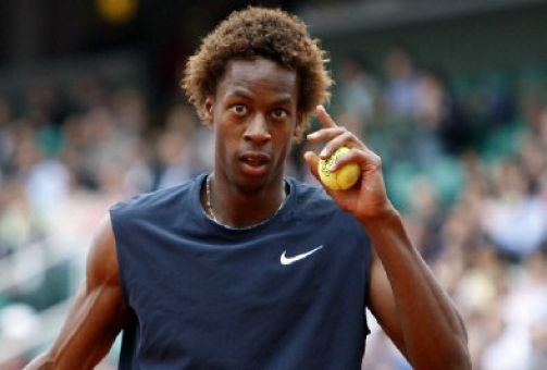 Balle de service de Gael Monfils