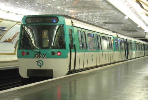 Rame de métro parisien