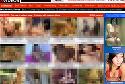 Pages de site porno dans le monde