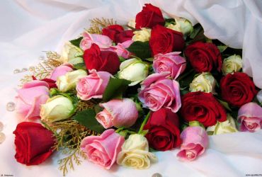 wallpaper-sparkle-bouquet-rose