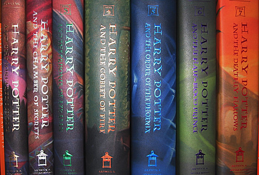Nombre de pages dans la série Harry Potter