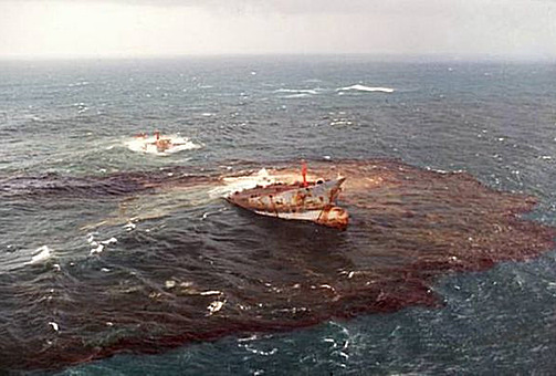 Catastrophe pétrolière d' Amoco Cadiz