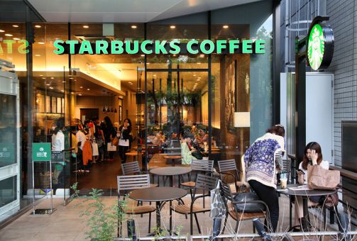 Cafés starbucks dans le Monde