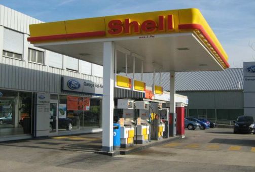 Station essence shell